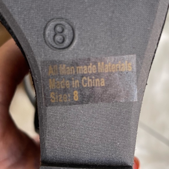 NWT Wild Diva Floral Sandals sz 8 - Picture 8 of 8